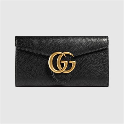 gucci petite marmont continental wallet|Gucci Marmont zip around wallet.